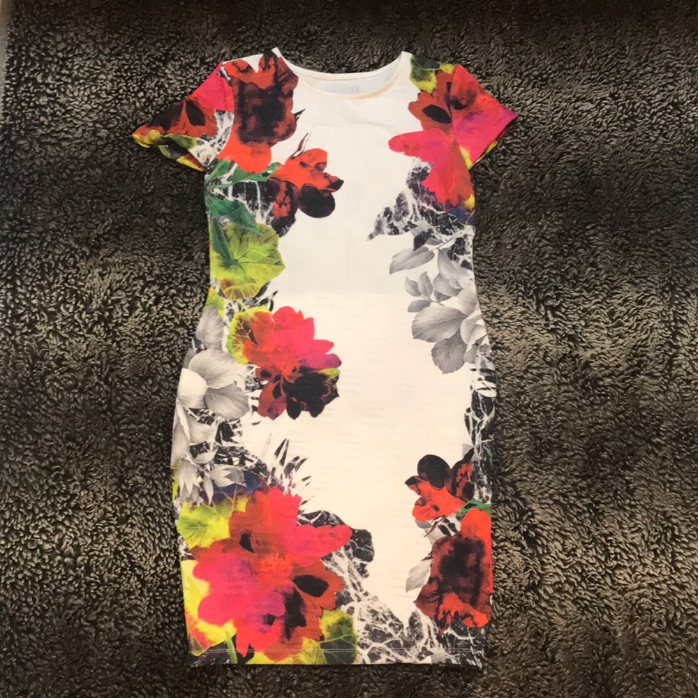 ASOS floral maternity dress